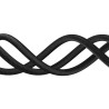 Kabel Baseus Dura 2.4A 1m (czarno-złoty)