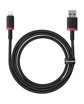 Kabel Baseus Dura 2.4A 1m (czerwono-czarny)