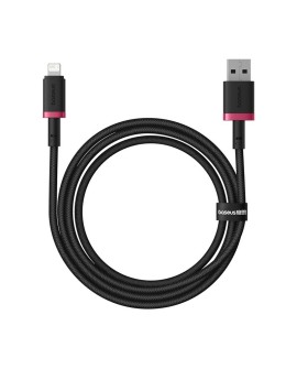 Kabel Baseus Dura 2.4A 1m (czerwono-czarny)