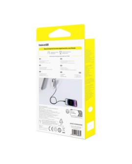 Kabel Baseus Dura Typ C 20W 1m (czarno-złoty)
