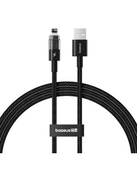 Kabel Baseus Gem Typ C 2.4A 1m (czarny)