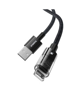 Kabel Baseus Gem Typ C 2.4A 1m (czarny)