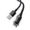 Kabel Baseus Gem Typ C 2.4A 1m (czarny)