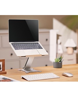 GEMBIRD SKŁADANA PODSTAWKA POD NOTEBOOKA 15,6" SREBRNA