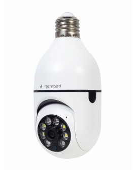 GEMBIRD INTELIGENTNA OBROTOWA KAMERA WI-FI E27, 3.6MM, 1920X1080 (WYPRZEDAŻ)