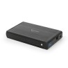 Kieszeń GEMBIRD EE3-U3S-3 (3.5" USB 3.0 Aluminium kolor czarny)
