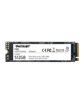 SSD PATRIOT P300 M.2 PCI-EX4 NVME 512GB