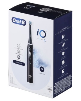 BRAUN ORAL-B SZCZOTECZKA ELEKTRYCZNA IO 6N BLACK ONYX czarna
