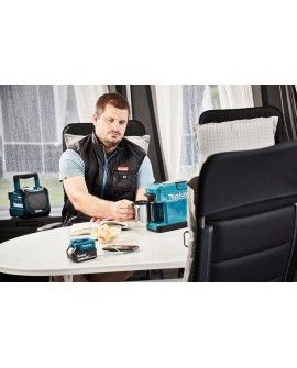 Akumuliatorinis kavos virimo aparatas Makita DCM501Z (be akumuliatoriaus ir pakrovejo) CXT/LXT