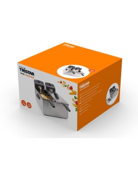 Frytownica TRISTAR FR-6937 (6 l 3,0 kg 3600W kolor srebrny)