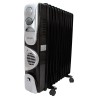 VOLTENO GRZEJNIK OLEJOWY 11-ŻEBEREK TURBO+TIMER CZARNY 2500W+400W