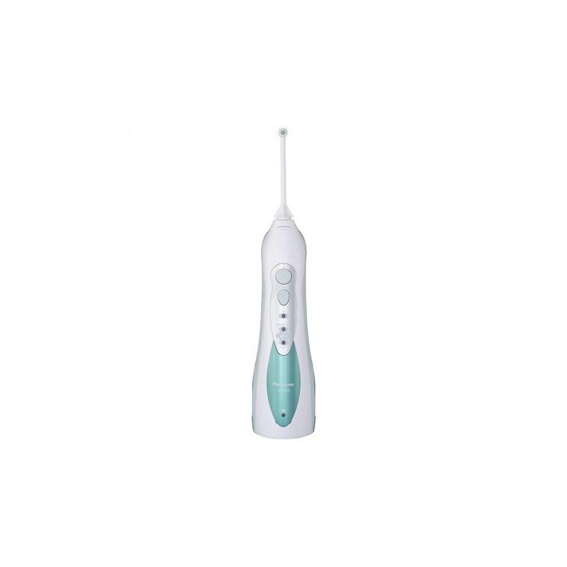Panasonic | EW1313G303 | Irygator doustny | Bezprzewodowy | Pojemność 130 ml | Liczba głowic 2 | Biały/Zielony