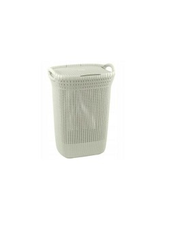 Curver Knit kosz na pranie 57 l Prostokątny Plastik Beżowy