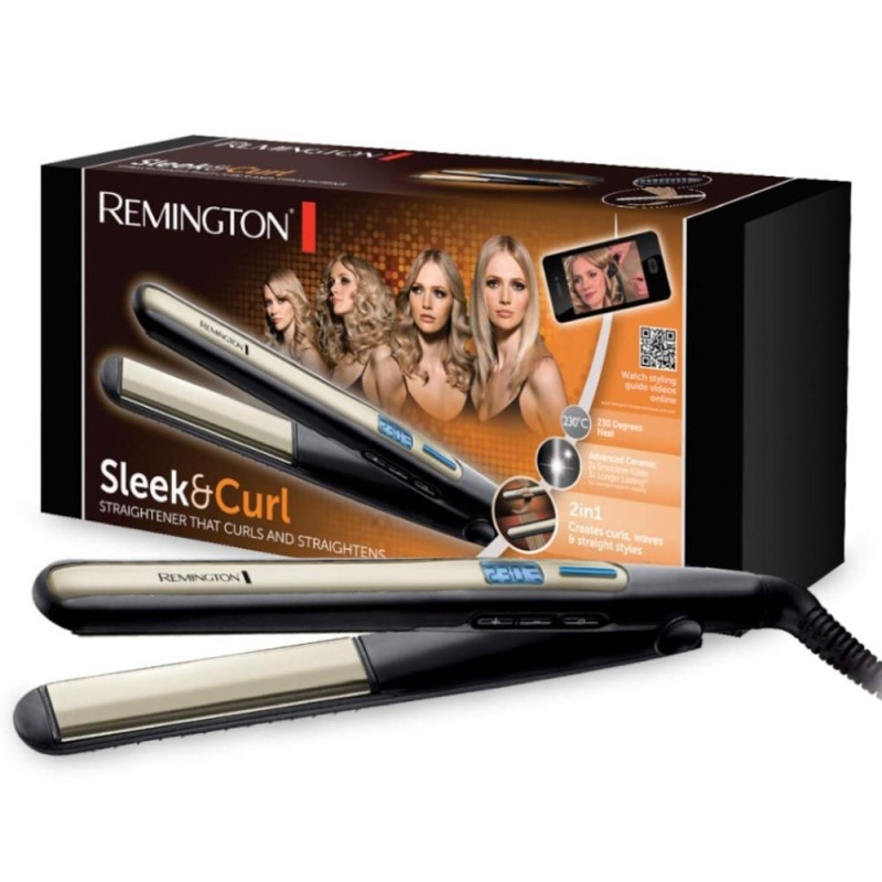 Prostownica do włosów REMINGTON S6500 (45W kolor czarny)