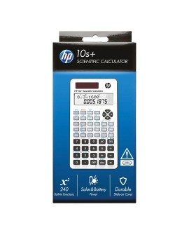 HP Kalkulator naukowy biurowy HP 10SPLUS/INT BX, 240 funkcji, 147x77x24mm, biały