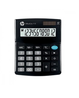 HP Kalkulator biurowy HP OC 112/INT BX, 12-cyfr. wyświetlacz, 125x101x33mm, czarny