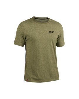 MILWAUKEE T-SHIRT Z KRÓTKIM RĘKAWEM - ZIELONY HTSSGN-XL