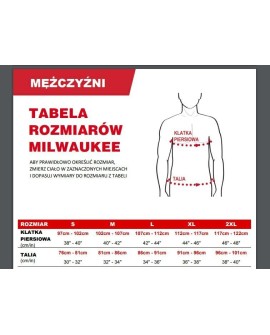 MILWAUKEE.KURTKA PODGRZ. M12HPJBL2-0(L) PUCHOWA