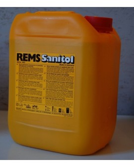 REMS ŚRODEK DO GWINT.SANITOL 5l DO INSTALACJI WODY PITNEJ.