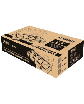 PROMIS KUCHENKA GAZOWA 3-PALNIKOWA,CZARNA KG300C