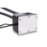 Alphacool Pro Aurora 420 CPU AIO Procesor Zestaw do chłodzenia płynami 14 cm Czarny, Biały