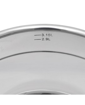 Resto Kitchenware Rigel 3,6 l Okrągły Stal nierdzewna