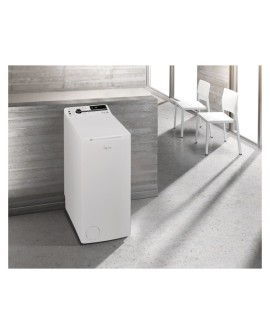 Pralka Whirlpool TDLRB 65242BS UE/N Klasa C Ładowana od góry Pojemność 6,5 kg 1200 obr./min Głębokość: 60 cm Szerokość 40 cm