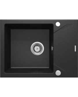 Zlewozmywak granitowy 1-komorowy z ociekaczem ZQJ_G11A 5908212054284