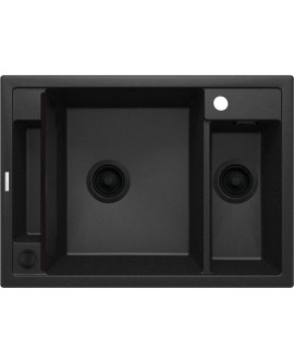 Zlewozmywak granitowy magnetyczny 1.5-komorowy ZRM G503 5908212094990