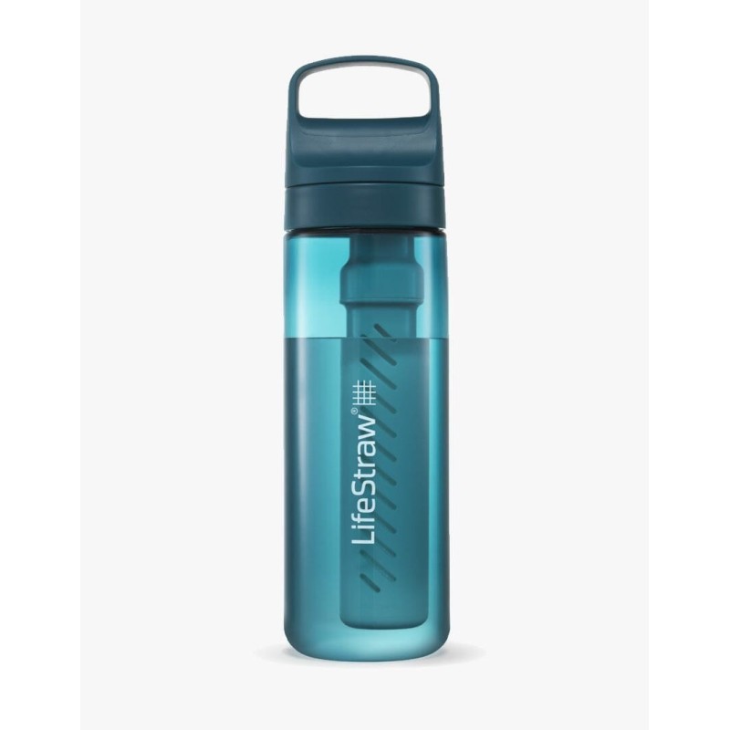 LifeStraw Go Series Codzienne użytkowanie 650 ml Plastik Niebieski, Przezroczysty