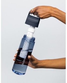 LifeStraw Go Series Codzienne użytkowanie 650 ml Plastik Niebieski, Przezroczysty