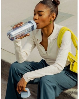 LifeStraw Go Series Codzienne użytkowanie 650 ml Plastik Niebieski, Przezroczysty