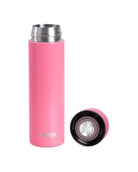 Butelka Termiczna LED NOVEEN TB2116 Pink Mat 280 ml