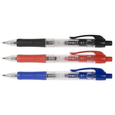 Długopis  automatyczny Q-CONNECT niebieski 0.7mm