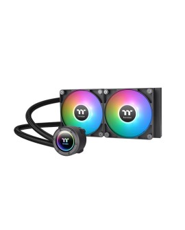 Thermaltake TT TH240 ARGB Procesor Chłodnica cieczy all-in-one 12 cm Czarny 1 szt.