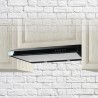 Okap podszafkowy AKPO WK-7 K GLASS 60 CZARNY/CZARNE SZKŁO (600mm kolor czarny)