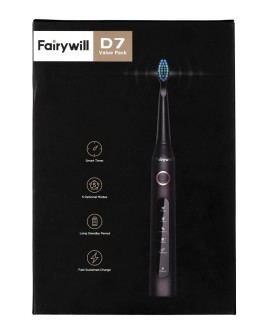 FAIRYWILL SZCZOTECZKA SONICZNA 507 PLUS CZARNA