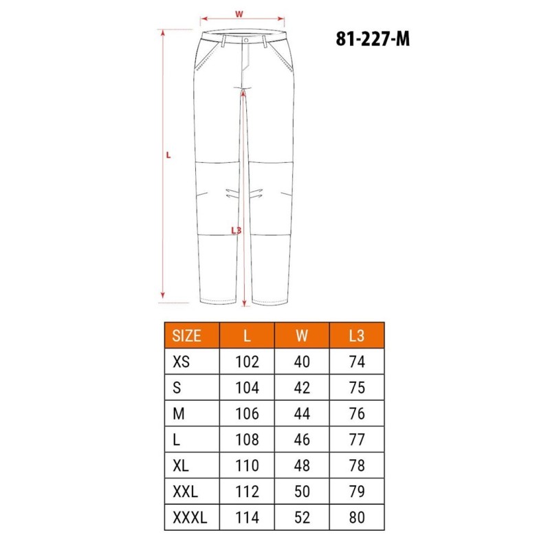 NEO tools 81-227-M spodnie ochronne