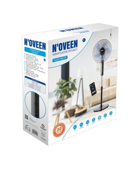 Wentylator stojący 16”/40cm NOVEEN F455 pilot 55W