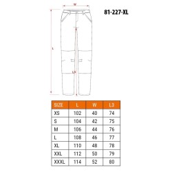 NEO tools 81-227-XL spodnie...