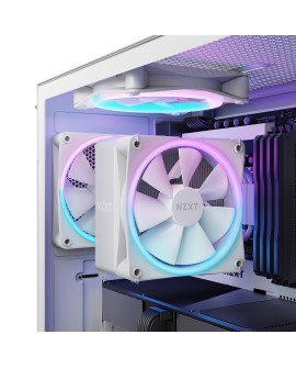 NZXT T120 RGB Procesor Chłodnica powietrza 12 cm Biały 1 szt.