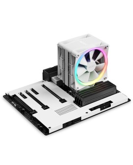 NZXT T120 RGB Procesor Chłodnica powietrza 12 cm Biały 1 szt.