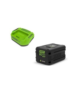 60V Zestaw ładowarka 2A + akumulator 4Ah GREENWORKS GSK60B4 - 2933807
