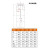 NEO tools 81-290-XXL spodnie ochronne Czarny