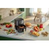 Philips 3000 series HD9252/70 frytkownica Pojedyńczy 4,1 l Autonomiczny 1400 W Frytkownica na gorące powietrze Czarny, Srebrny