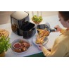 Philips 3000 series HD9252/70 frytkownica Pojedyńczy 4,1 l Autonomiczny 1400 W Frytkownica na gorące powietrze Czarny, Srebrny