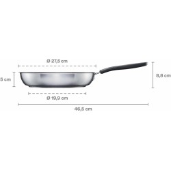 FS.PATELNIA 26cm Z POWŁOKĄ...