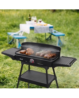 ELDOM GRILL ELEKTRYCZNY WOLNOSTOJĄCY 2W1