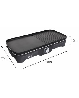 ELDOM GRILL ELEKTRYCZNY WOLNOSTOJĄCY 2W1