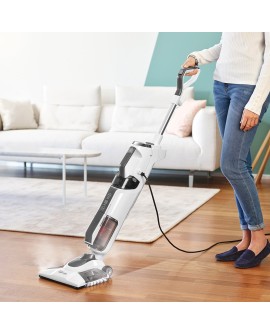 Polti Vaporetto 3 Clean Odkurzacz pionowy Prąd przemienny Suchy i Mokry Pianka Bez worka 0,5 l 1800 W Biały